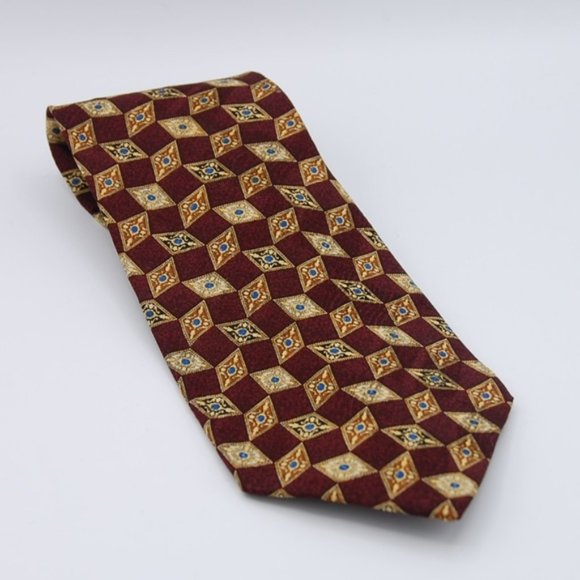 Silk Tie Diamond Print 57 inch